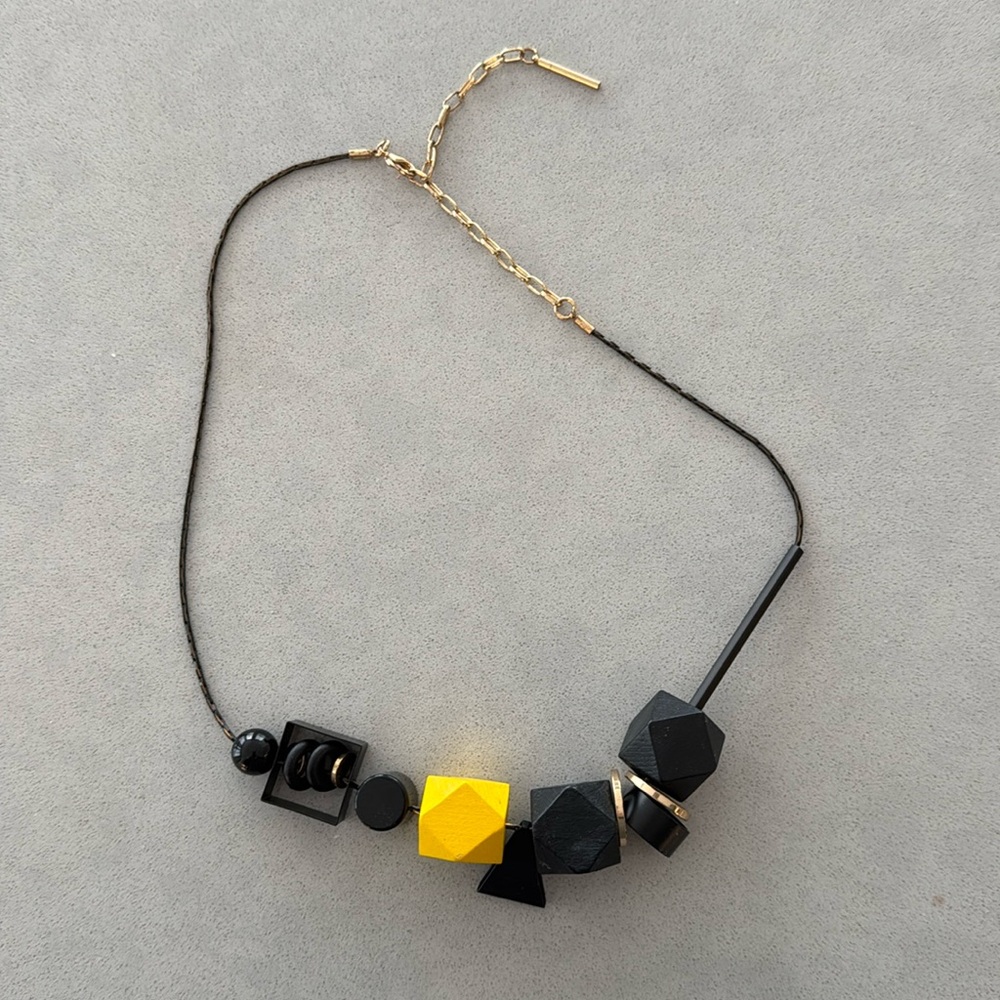 Handmade Wood Necklace